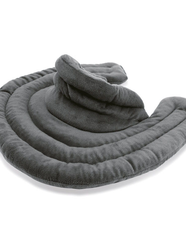 Coussin de nuque à chauffer en graines de lin