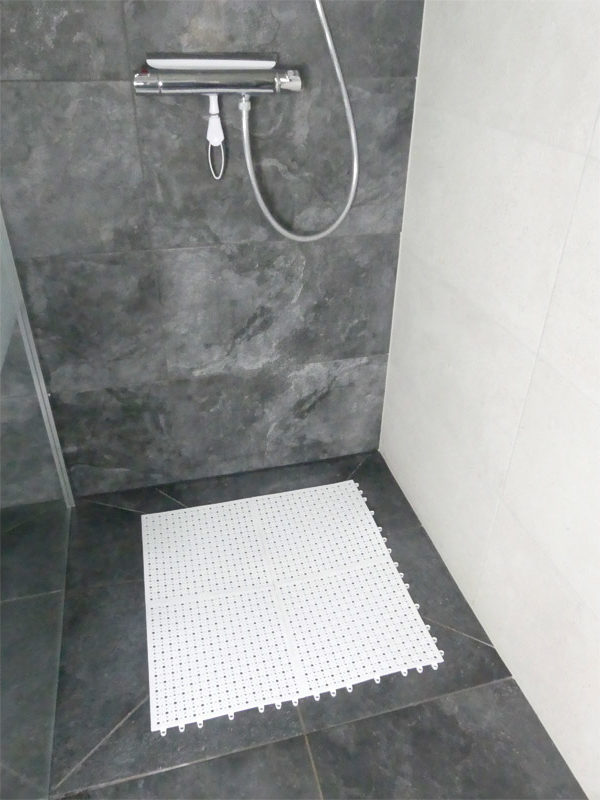 Set de 4 caillebotis de douche